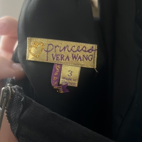 Princess Vera Wang - black dress size 3 - Picture 6 of 6